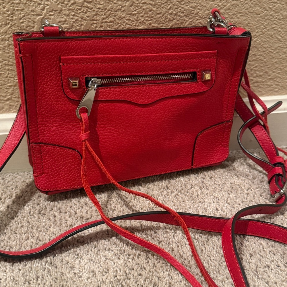 Rebecca Minkoff Reagan Red Crossbody Bag